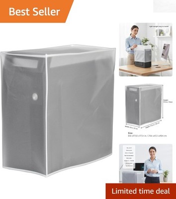 Lightweight Transparent CPU Cover - Full Body Dust and Moisture Protection