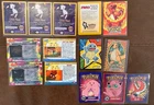 Pokemon Vintage Lot, Tops Blue Label, Catch Mew, Movie Cards. Nintendo, Pickachu