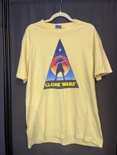 Vintage Star Wars The Clone Wars Movie Shirt L Anakin Skywalker RARE 