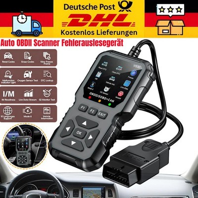 2026 V530 Profi KFZ OBD2 Diagnosegerät Auto Scanner Fehler Auslesegerät