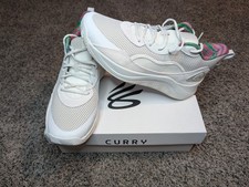 New Under Armour Curry 3Z 24 SDE Men's Size 10.5 White/White Basketball Shoes