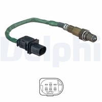 Delphi Lambdasonde Sensor Abgassteuerung ES20551-12B1 FüR Smart Mercedes Forfour
