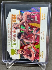 2023/24 Crown Royale Euroleague King's Court BOOKER/FRANCISCO/IBAKA GOLD #02/10