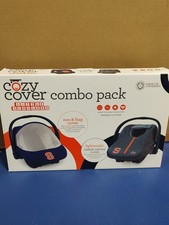 Syracuse University Cozy Cover combo pack, sun cover infant carrier cover