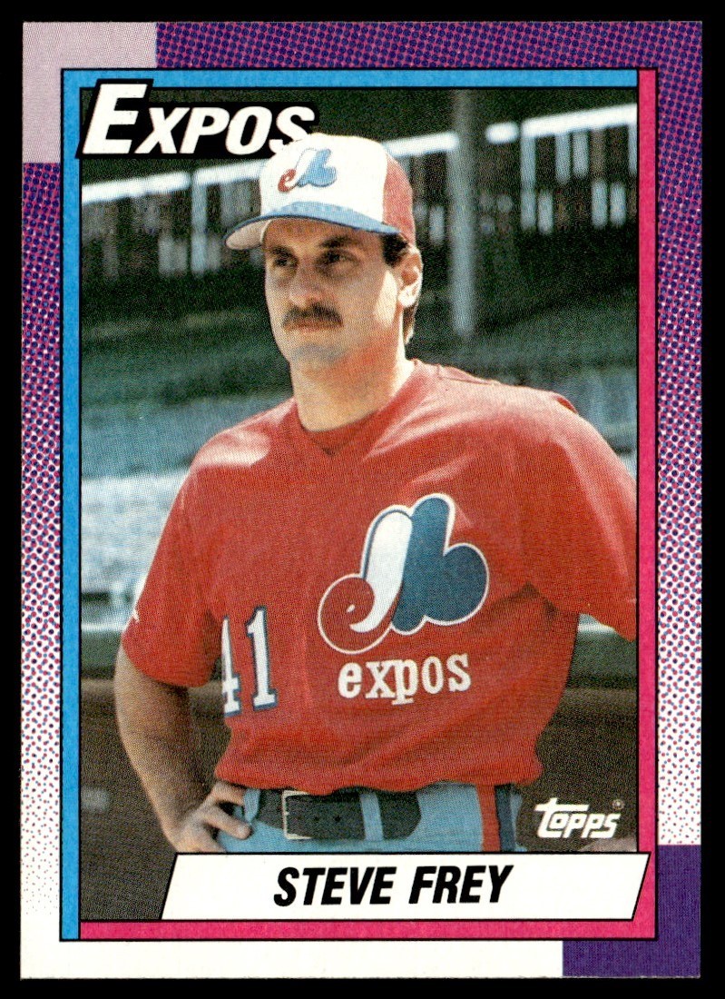 1990 Topps Steve Frey Montreal Expos #91