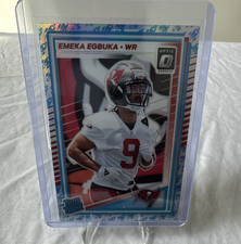 2025 NFL Optic Emeka Egbuka Rocket Emoji Rookie SSP #265 Buccaneers 