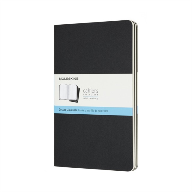 Moleskine Cahier Journals Large Dot Black (Notebook / blank book)