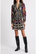 Farm Rio Roccoco Floral Minidress Size Medium