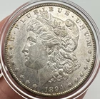 1894-S Morgan Silver Dollar AU
