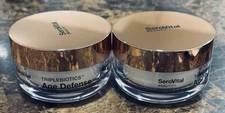 (2) SeroVital Beauty Triplebiotics Age Defense Revitalize Moisturizer 1.7 fl oz