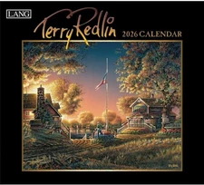 Lang Terry Redlin 2026 Wall Calendar – 12-Month 12.5"W x 0.2"H, 2026 
