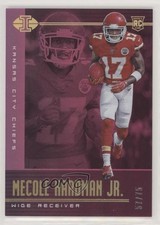 2019 Panini Illusions Trophy Collection Pink 57/75 Mecole Hardman Jr #79 7ka