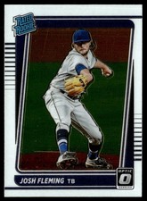2021 Donruss Optic Josh Fleming Rookie Tampa Bay Rays #92