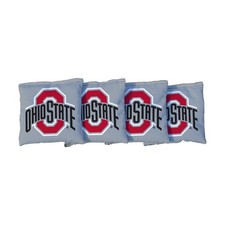 Cornhole Bags Ohio State Buckeyes Gray ACA Regulation Officially Licensed