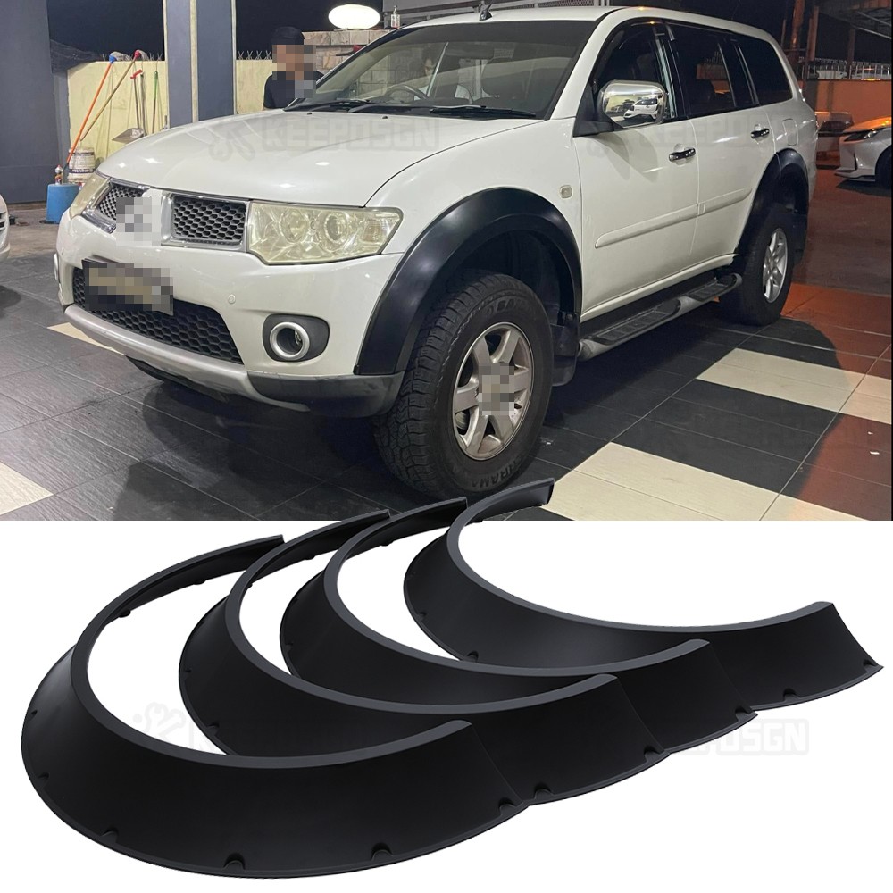 For Mitsubishi Pajero Fender Flare Mudguard Extra Wide Body Wheel