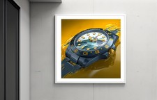 Stampa artistica polare Rolex Explorer II | 24x24 | COA Ltd.25 | Wall Deco C11
