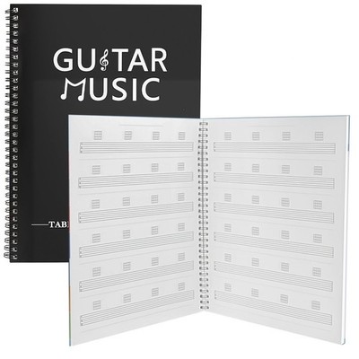 HETOETF Guitar Tablature Notebook, Blank Sheet Music Tab Notebook 