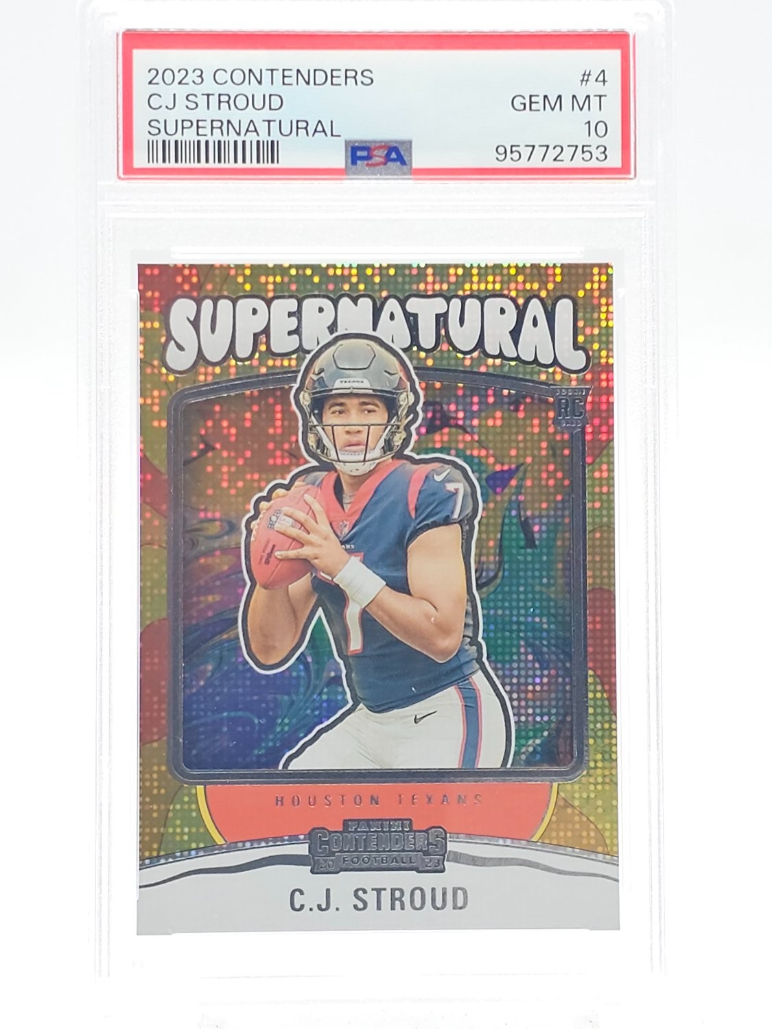 CJ Stroud Panini Contenders Supernatural #4 Base