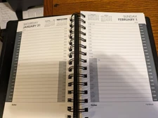 AT-A-GLANCE 24/7 Daily Appointment Book 2026 BRAND NEW Item# 70-203-05