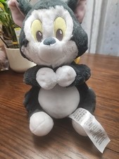 Disney Parks Pinocchio Figaro 10 inch Cat Babies Baby Plush NO TAGS OR BLANKET