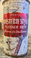 RARE Vintage Hartz Western Style Pilsner flat...