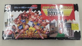 KONAMI Famicom Soft & Airbag Exciting Boxing Used