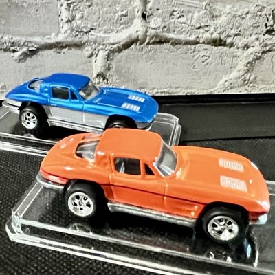 Hot Wheels   Larry s Garage    63 Corvette   Lot Of 2   Loose   Mint