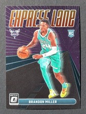 2023-24 Donruss Optic Brandon Miller #3 Express Lane Purple