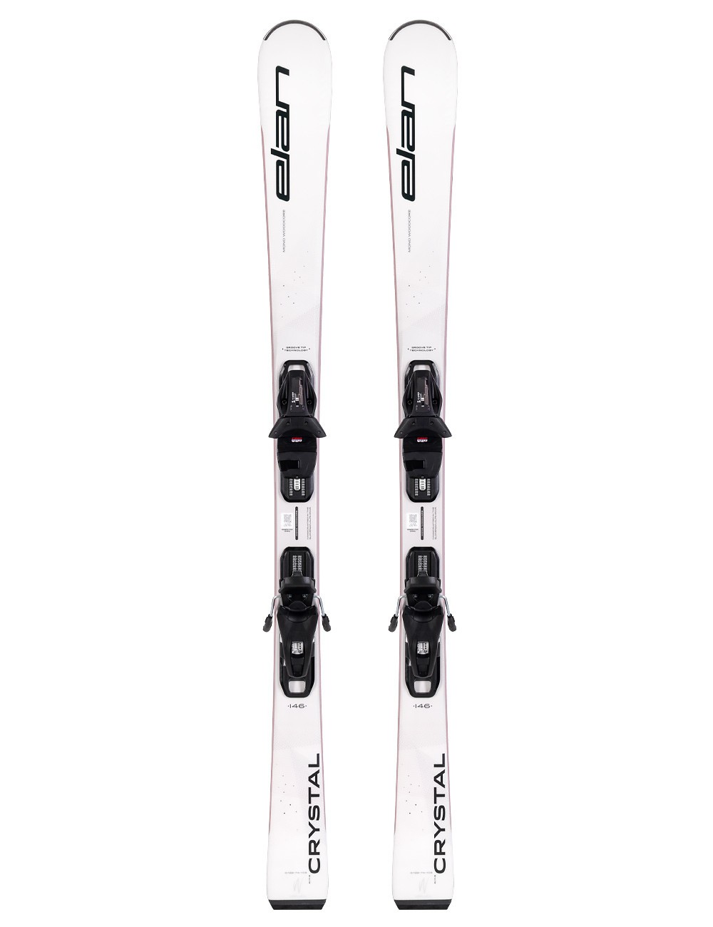 Mujer Nuevo Esquí ELAN CRYSTAL + Fijaciones Esquí ELAN EL 9.0 con GRIP WALK 2026