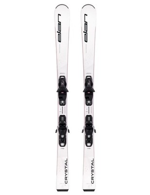 Neue Damen-Ski ELAN CRYSTAL + Skibindungen ELAN EL 9.0 mit GRIP WALK  2026