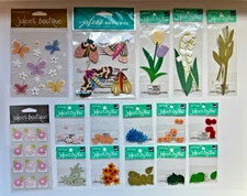 Jolee's Boutique Stickers - Flowers Butterflies & Photo Corners - Ships Free
