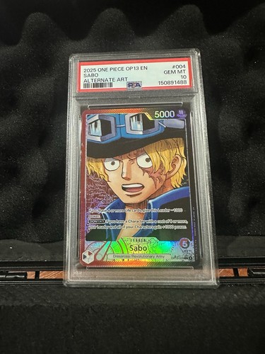Sabo (Alternate Art) graded PSA 10 for sale on eBay