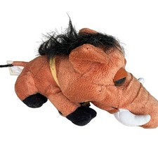 Juguete de peluche de 8" raro de los desaires de la selva jabalí cerdo jabalí