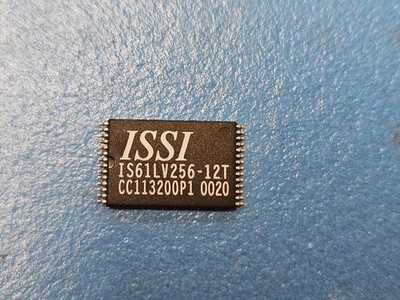 (1PC) IS61LV256-12T ISSI Standard SRAM, 32KX8, 12ns, CMOS, TSOP-28
