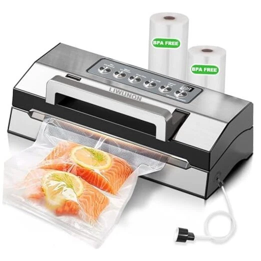 Upgraded Precision Fast-Vacuum Sealer, Commercial Full Stainless steel