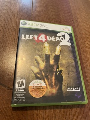 Left 4 Dead 2 Complete (Xbox 360, 2009) Disc Scratches Heavy Untested