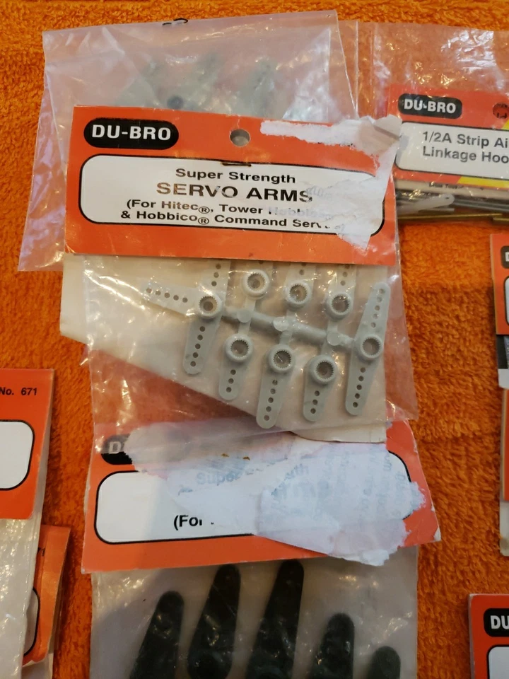 Du-Bro - Big Lot Of Parts - Over 24 Items New - JT25 - Image 2 of 4