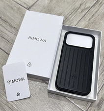 RIMOWA For Apple iPhone 17 Pro/ Pro Max Black Aluminium Phone Case