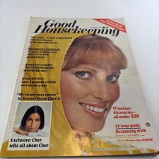 1976 Good Housekeeping Magazine CHER Jackie Kennedy Onassis Bess & Harry Truman