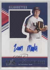 2018 USA Baseball Stars & Stripes Jerseys Blue Ink /150 Joseph Menefee Auto 2m4