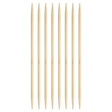 8Pcs Bamboo Knitting Needles Double Pointed Size US 7 4.5mm 7.9 Inch 20cm 