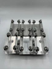 Square Rail Cable Festoon Trolley - BEARINGS FRESHLY PACKED - Lot Of 6