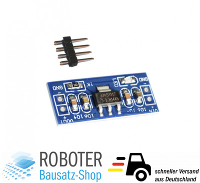 Mini Power Supply AMS1117 3,3 V Spannungsregler  Stromversorgungsmodul