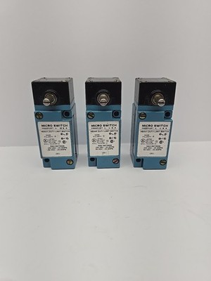 Honeywell Micro Switch LSA1J Heavy Duty Limit Switch Lot of 3 Freeport IL USA