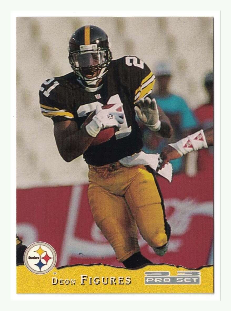  1993 Pro Set - #360 Deon Figures ROOKIE RC - PITTSBURGH STEELERS