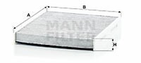 Mann-Filter CUK 26 021 Filter, Innenluft FüR Audi, Seat, Skoda, VW
