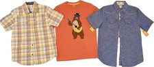 Gymboree Country Trail Bear Tee Button Up Cowboy Shirts 12 EUC NWT