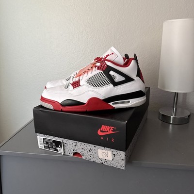 Size 12 - Jordan 4 Retro Fire Red for sale online | eBay