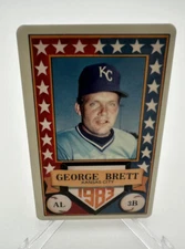 1983 Perma-Graphics/Topps Credit Cards All-Stars George Brett #150-ASA8301 HOF