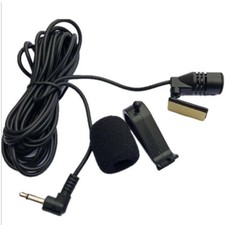 3.5mm Car Stereo External Microphone for Bluetooth Enabled Stereo GPS DVD Radio